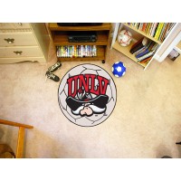 UNLV University of Nevada Las Vegas Soccer Ball Rug