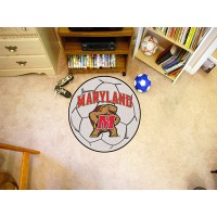 University of Maryland Soccer Ball Rug