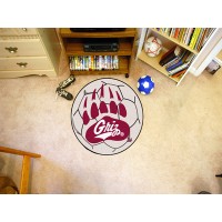 University of Montana Soccer Ball Rug
