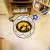 University of Iowa Soccer Ball Rug