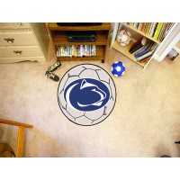 Penn State  Soccer Ball Rug