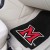 Miami of Ohio 2 Piece Front Car Mats