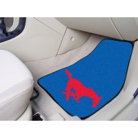 Southern Methodist University 2 Piece Front Car Mats