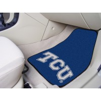 Texas Christian University  2 Piece Front Car Mats