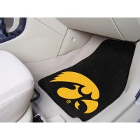 University of Iowa 2 Piece Front Car Mats