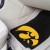 University of Iowa 2 Piece Front Car Mats
