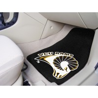 Virginia Commonwealth University 2 Piece Front Car Mats