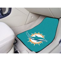 NFL - Miami Dolphins 2 Piece Front Car Mats