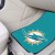 NFL - Miami Dolphins 2 Piece Front Car Mats
