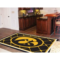 University of Iowa  5 x 8 Rug