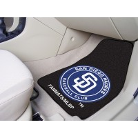 MLB - San Diego Padres 2 Piece Front Car Mats