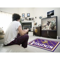 NFL - Minnesota Vikings 4 x 6 Rug