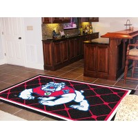 Fresno State  5 x 8 Rug