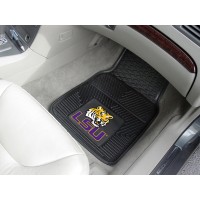 Louisiana State University Heavy Duty 2-Piece Vinyl Car Mats