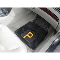 MLB - Pittsburgh Pirates Heavy Duty 2-Piece Vinyl Car Mats