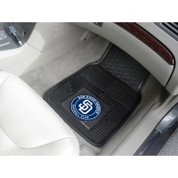 MLB - San Diego Padres Heavy Duty 2-Piece Vinyl Car Mats