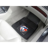 MLB - Toronto Blue Jays Heavy Duty 2-Piece Vinyl Car Mats