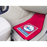 NBA - Philadelphia 76ers 2 Piece Front Car Mats