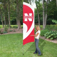 TTNEB Nebraska Tall Team Flag with pole TTNEB Nebraska Tall Team Flag with pole
