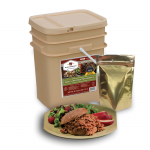 Wise Foods Grab and Go Bucket 80 Serving Pack (60 Meat/20 Rice)
