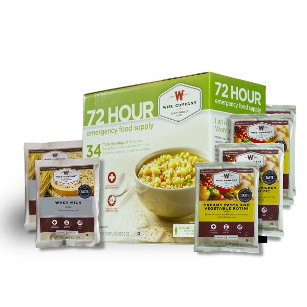  72 Hour Emergency Food Supply by Wise Foods