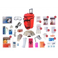 Guardian 4 Person Elite Rolling Duffle Survival Kit (72+ Hours)