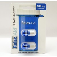 RelaxAid - Chill the Day Away - Anxiety Relief - Kratom Extract Caps (6x1pk)(2ct)