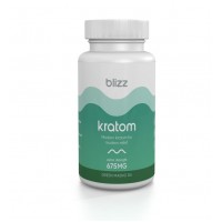 Blizz Kratom - Extra Strength 675mg - Green Maeng Da - Bottle 60ct