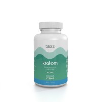 Blizz Kratom Extra Strength Capsules 675mg White Bali (Bottle)(150ct)