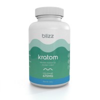 Blizz Kratom Extra Strength Capsules 675mg White Bali (Bottle)(500ct)
