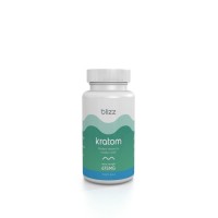 Blizz Kratom - Extra Strength capsules 675mg - White Bali - Bottle 60ct