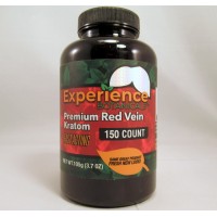 Experience Botanicals Fast Acting Premium Red Vein Capsules (150ct) 100% Organic