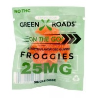 Green Roads Froggies - Assorted Flavors CBD Gummie - 25MG (1) 