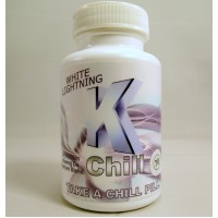 K Chill White Lightning White Vein Maeng Da - Take a Chill Pill (70ct)