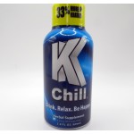 K Chill Blue – Drink. Focus. Be Happy. - Double Serving Plus 33% More Kratom (12) New!