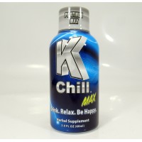 K Chill Platinum MAX – Herbal Suppliment 2oz - Drink. Relax. Be Happy (Samples)(1)