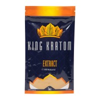 King Kratom Extract - All Natural Powder - The Natural Way to Feel Good 4X Faster (1oz)(Samples)