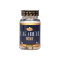King Kratom Extract - All Natural - The Natural Way to Feel Good 4X Faster (20 Capsules)(Samples)