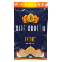 King Kratom Extract - All Natural Powder - The Natural Way to Feel Good 4X Faster (4oz)