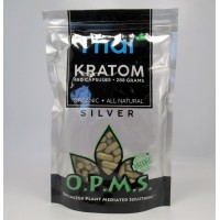 OPMS Silver Green Vein Thai - All Natural Caps (480ea)