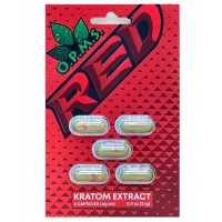 OPMS Red Botanical Extract Caps - Blister Pack - Simply the Best! (5ct)