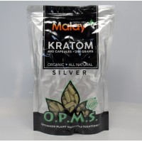 OPMS Silver Green Vein Malay - Organic - All Natural Caps (480ea)
