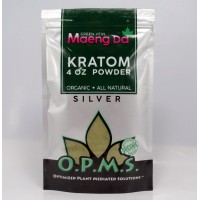 OPMS Silver Green Vein Maeng Da - All Natural Organic Powder (4oz)