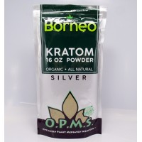 OPMS Silver Super Green Borneo - All Natural Organic POWDER (16oz)