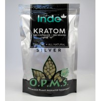 OPMS Silver White Vein Indo - Organic - All Natural Caps (480ea)