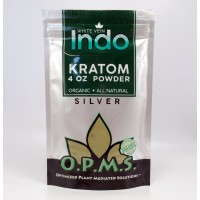 OPMS Silver White Vein Indo - All Natural Organic POWDER (4oz)
