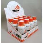 Rhino Rush Energy Drink - Just Peachy Flavor - Stay Alert / Be Productave (12) NEW!