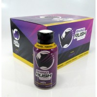 Rhino Rush Energy Drink - Ephedra Powered - Grape (12)