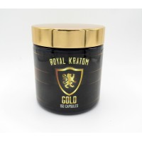Royal Kratom Gold Capsules - Mitragyna Speciosa Extract - 150 ct