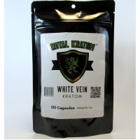 Royal Kratom White Vein Capsules (150ea)